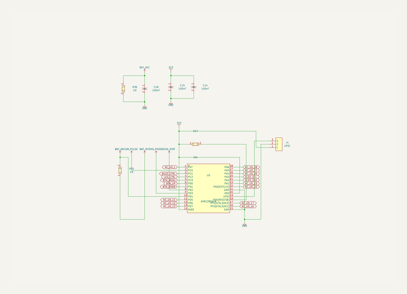 Geiger controller UI sheet