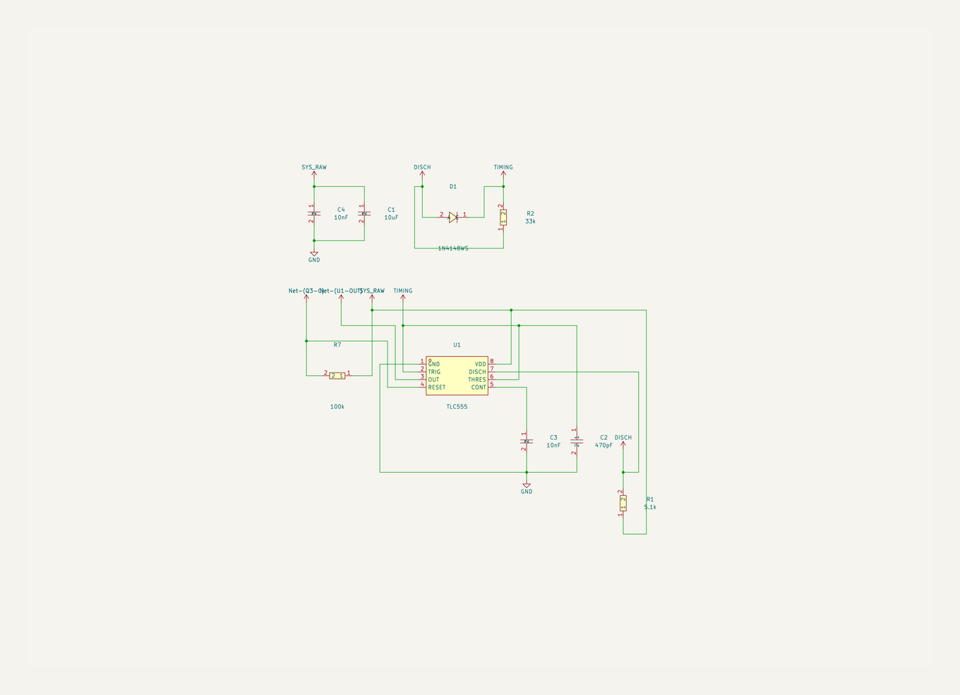 Geiger high-voltage generator sheet