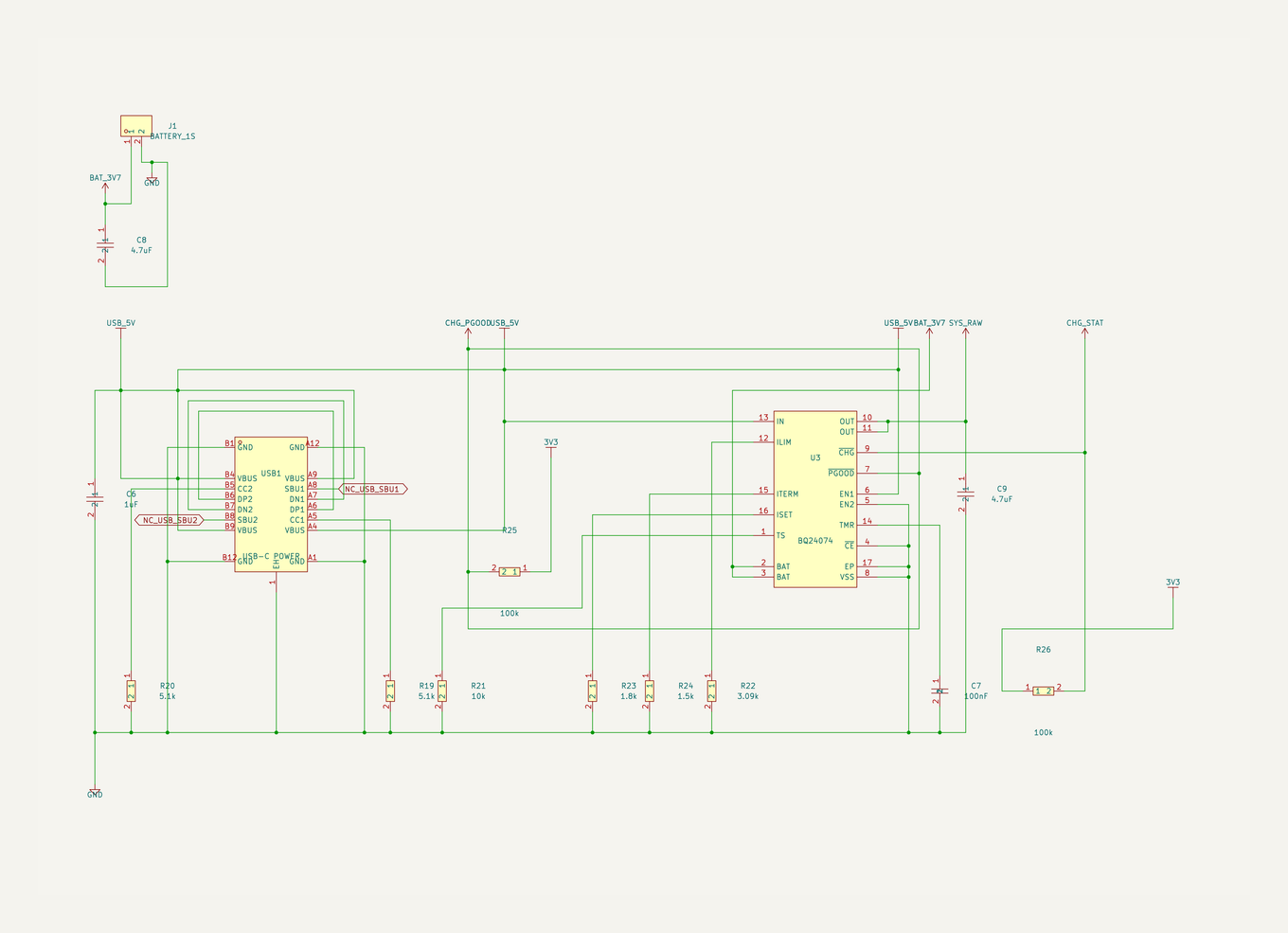 Geiger HV power input sheet