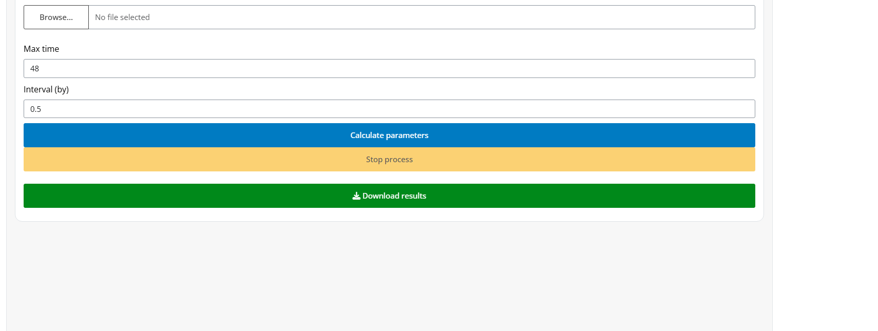 BIOSZEN growth parameter extraction workflow