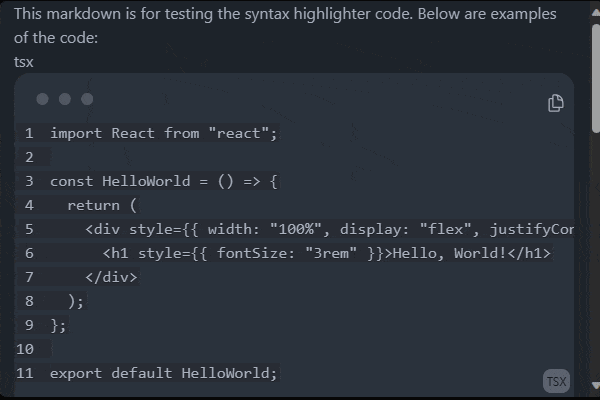Syntax Highlight Code in NextJS TailwindCSS DaisyUI