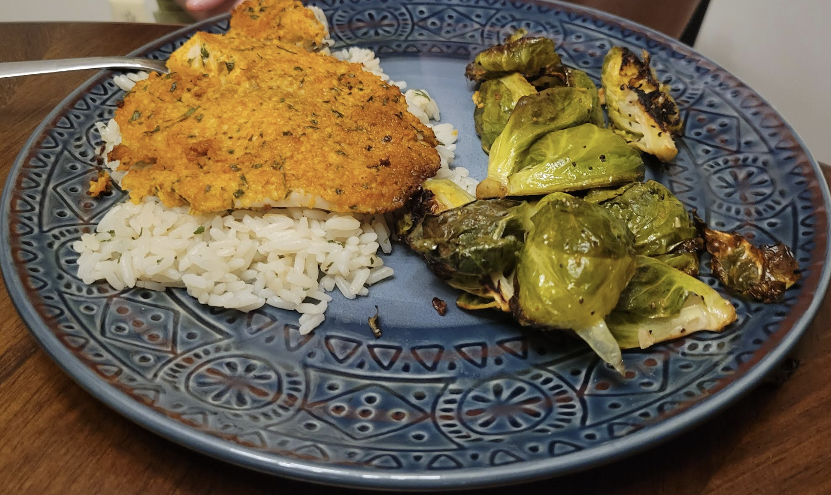 Parmesan Crusted Tilapia 