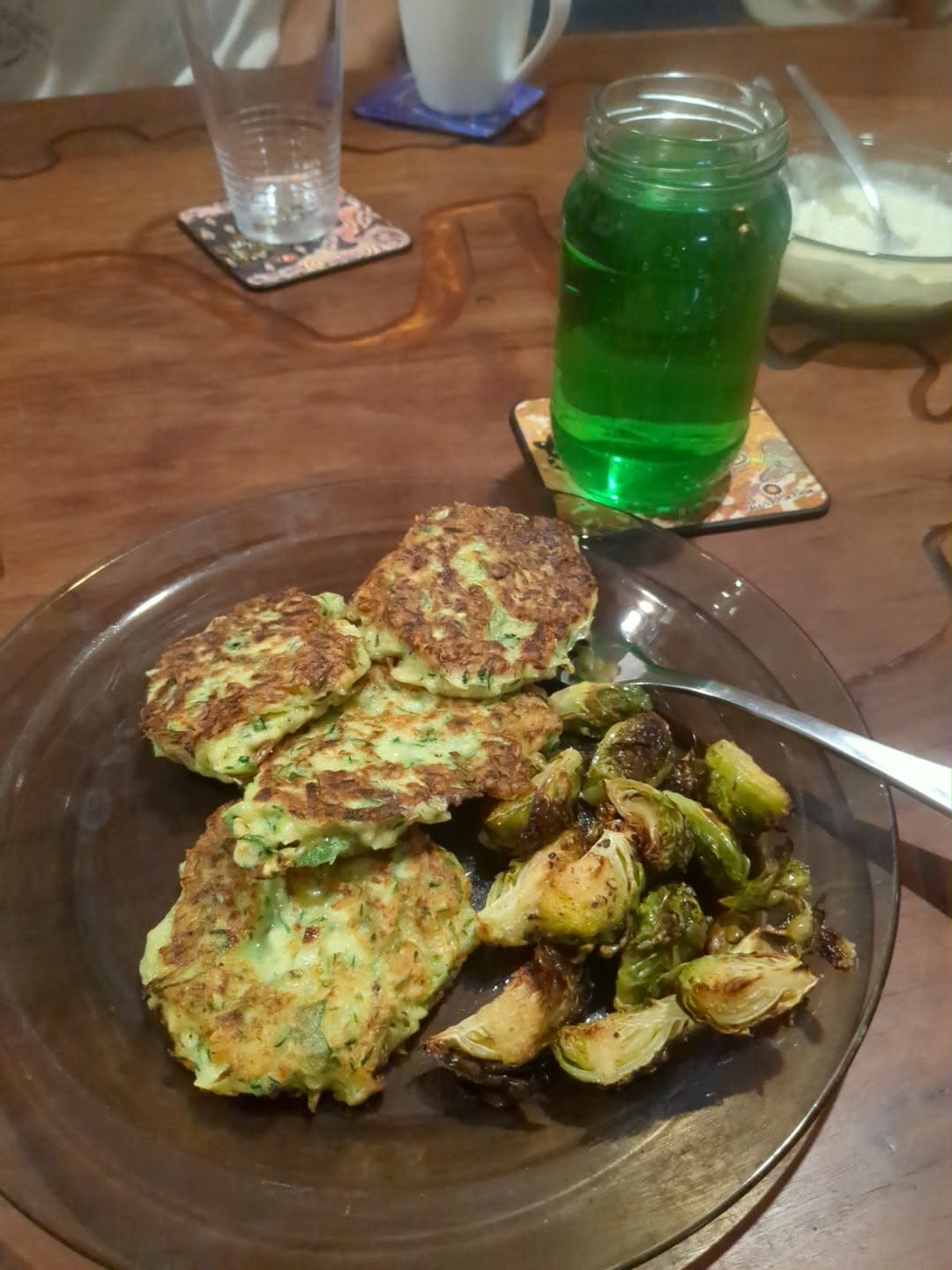 Strong Hands Zucchini Fritters