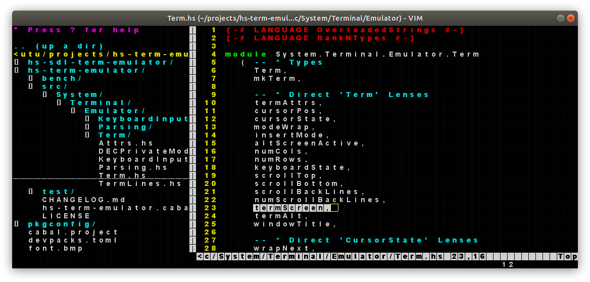 screenshot_vim_01