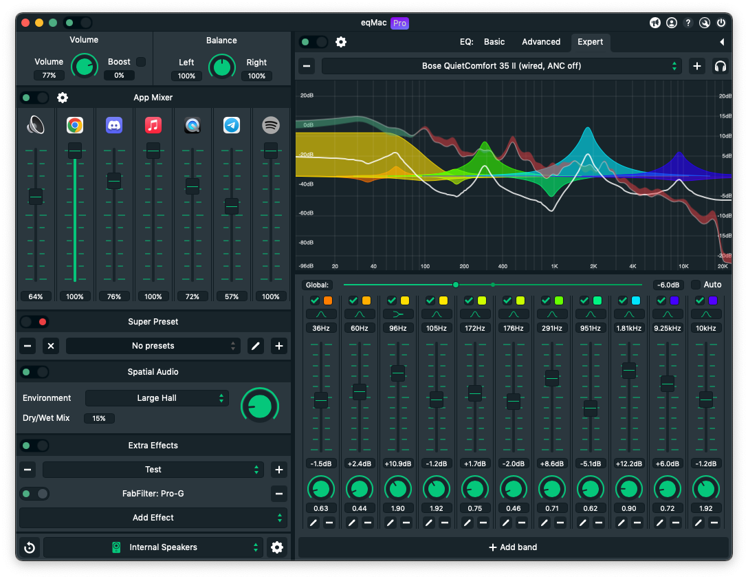 parametric equalizer for mac