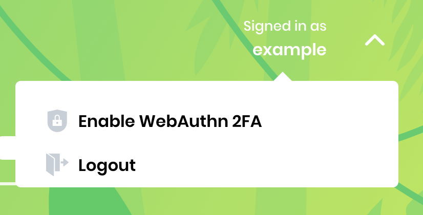 Enabling WebAuthn