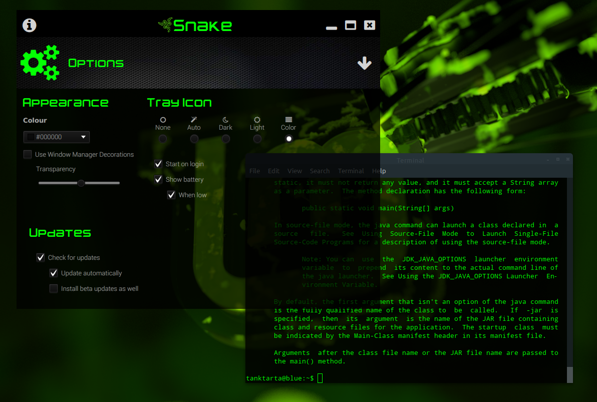 Snake Desktop