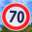 70km/h