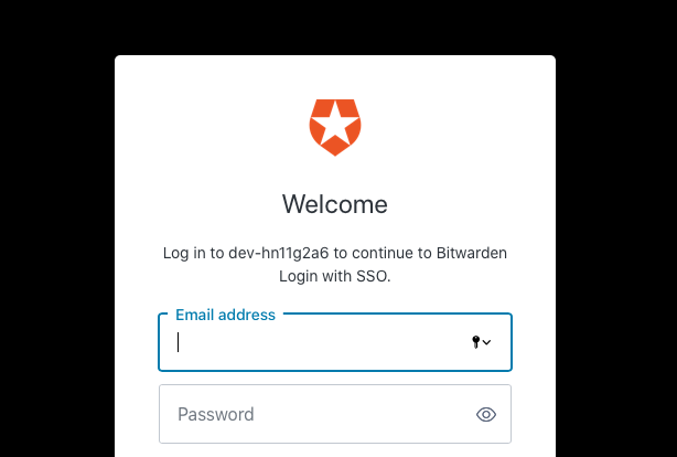 Auth0 登录界面