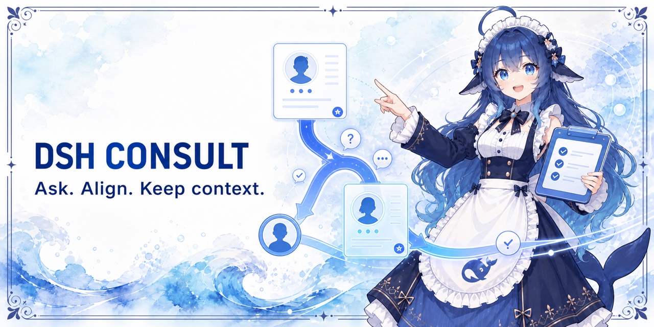 dsh-plugin-consult — Ask. Align. Keep context.