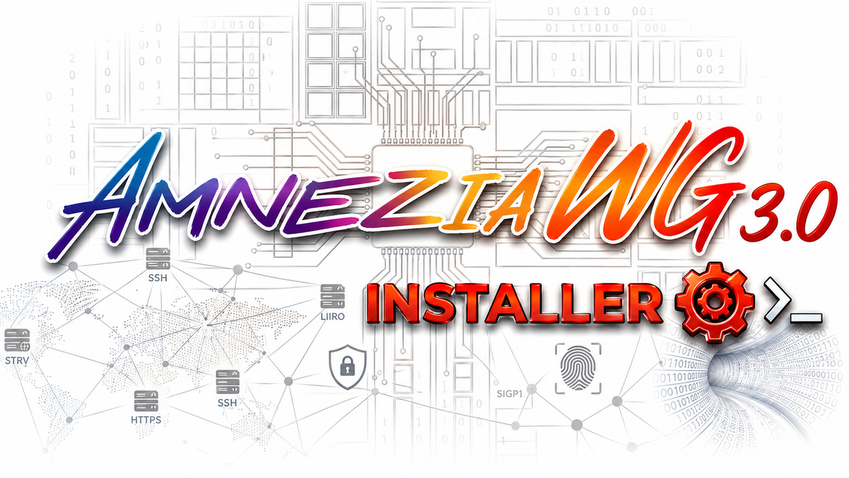 AmneziaWG 2.0 VPN installer for Ubuntu, Debian, Raspberry Pi and ARM64 VPS