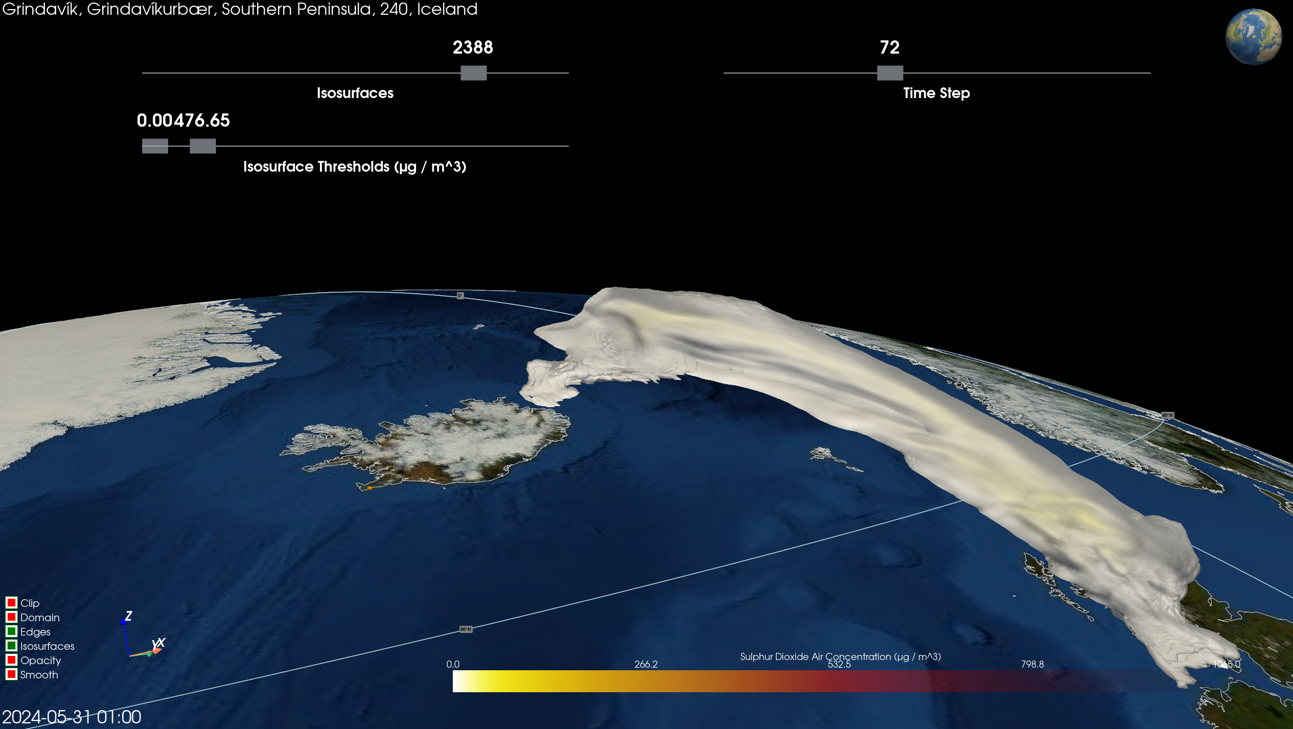 Reykjanes Plume Isosurface