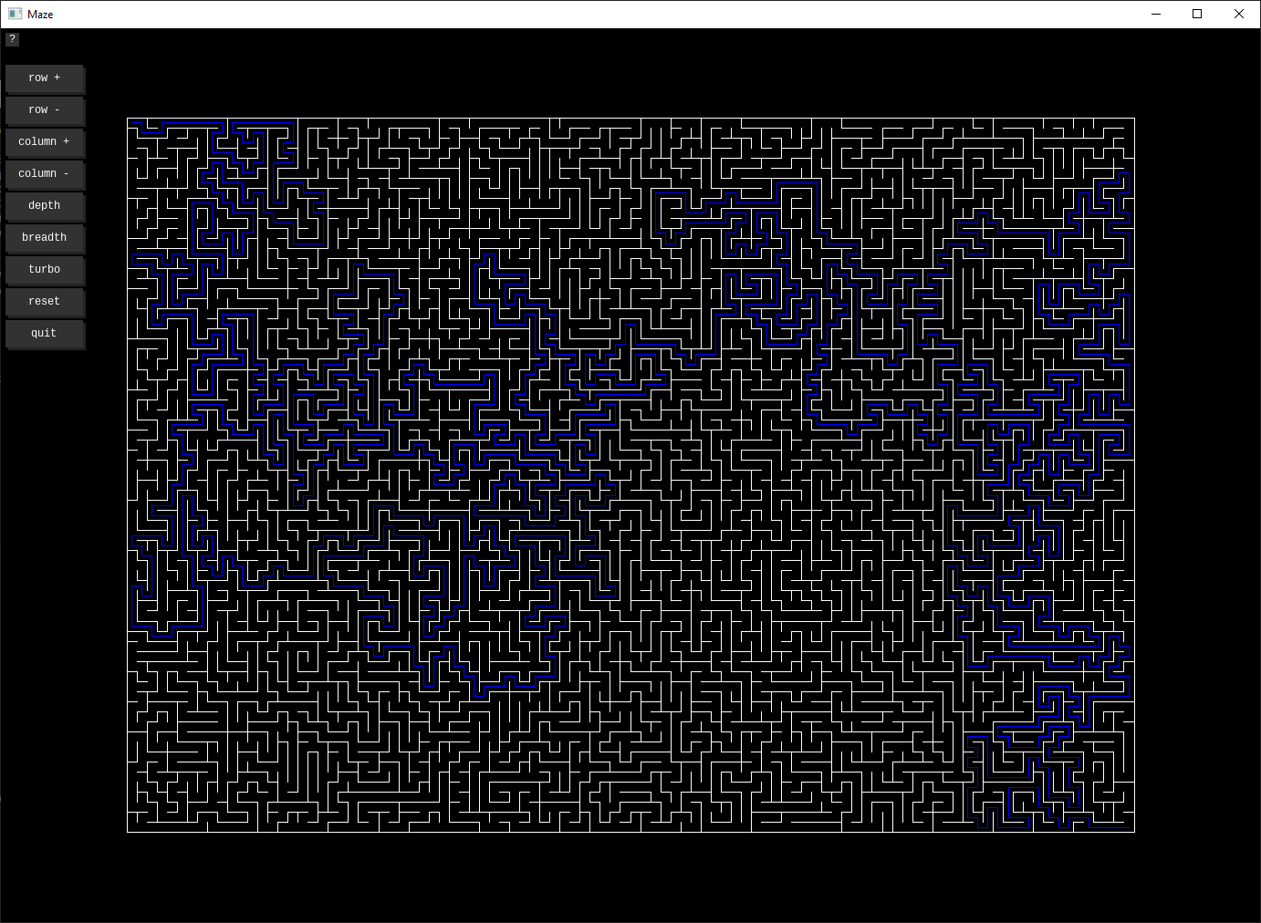 Maze example