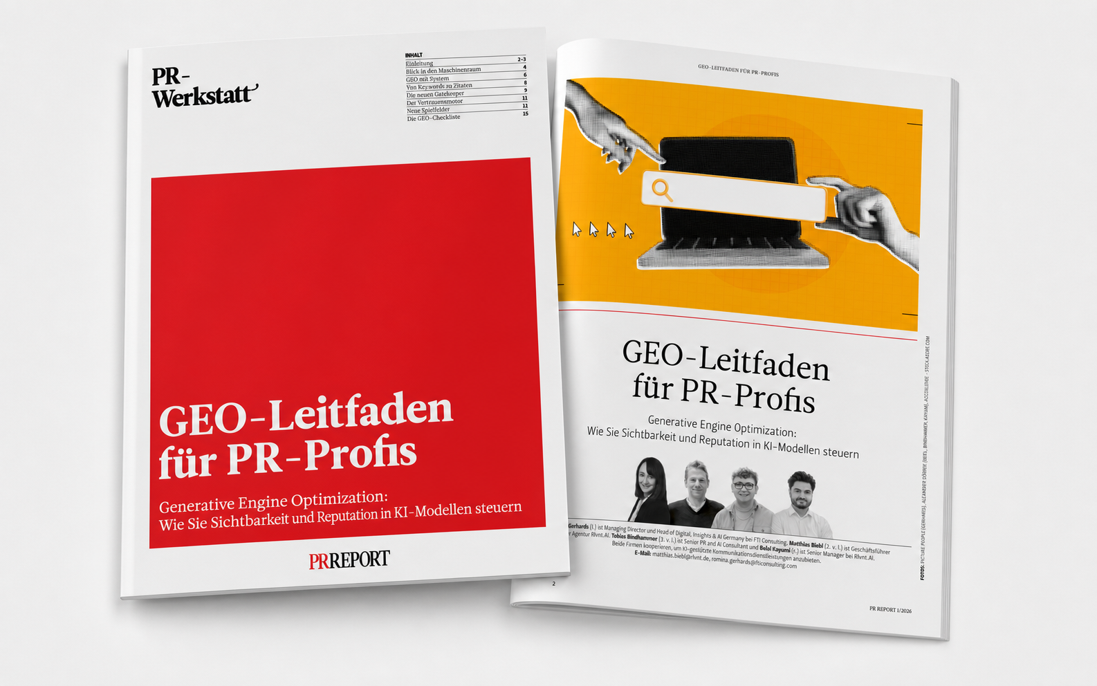 GEO-Leitfaden für PR-Profis — PR-Werkstatt, PR Report 2026