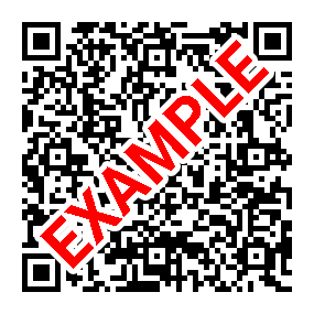 Example of QR code generated by app