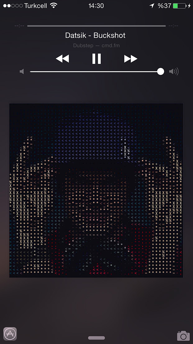 Cmd.fm screenshot 2