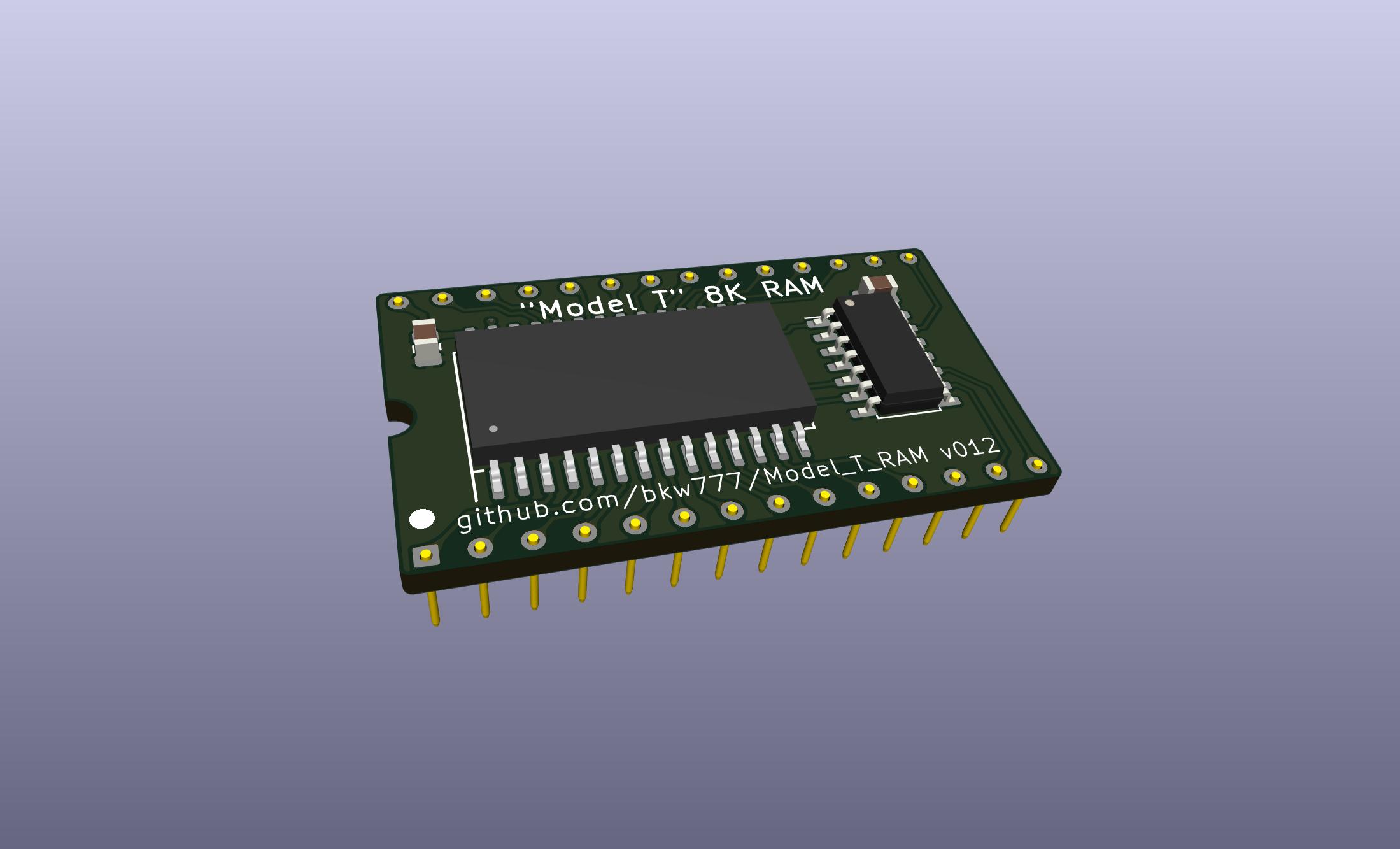 Model T RAM, from the project README