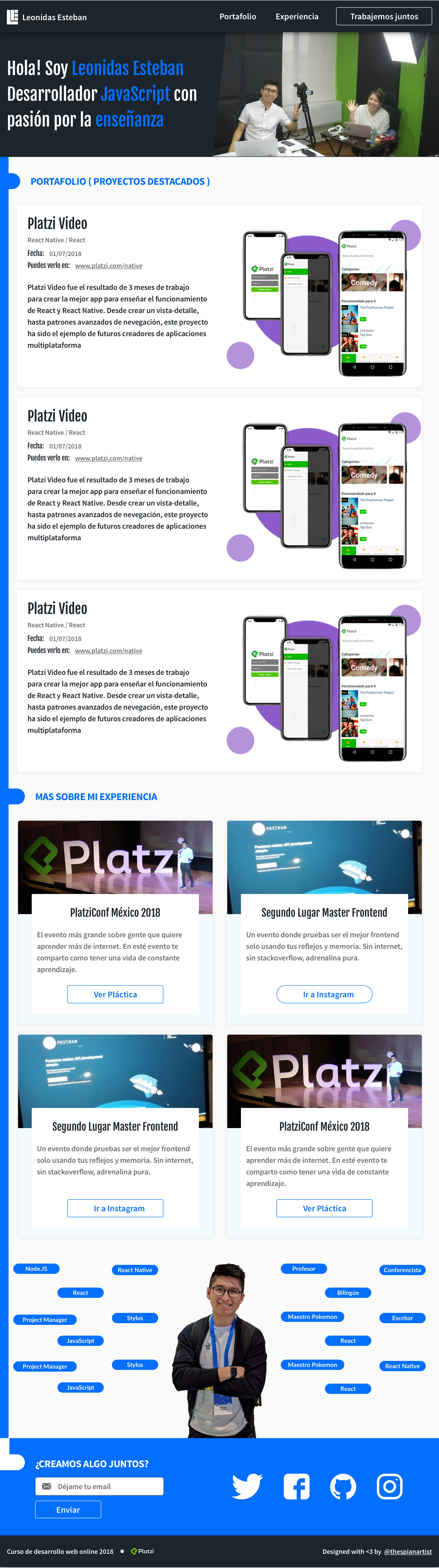 Diseño website