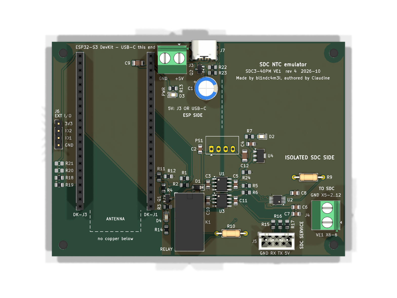Sdc ntc emulator, from the project README