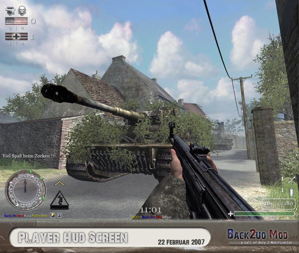back2uo CoD2 Mod Screenshot