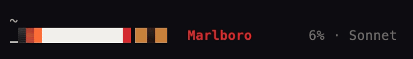 ccigarette burning down as the context window fills