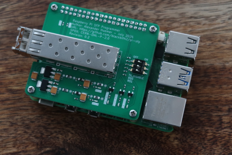 Pi sfp, from the project README