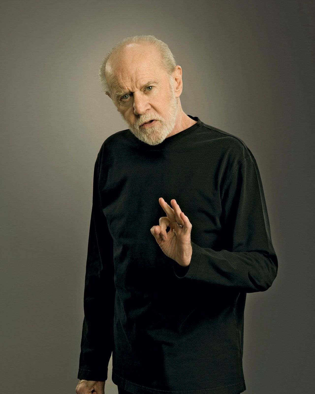 George Carlin — world-famous comedian, master of sarcasm and intellectual humor