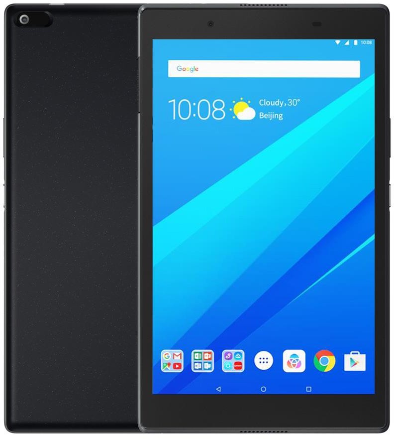 Lenovo TB-8504X tablet running Android 8.1 — a device that suffered a targeted attack