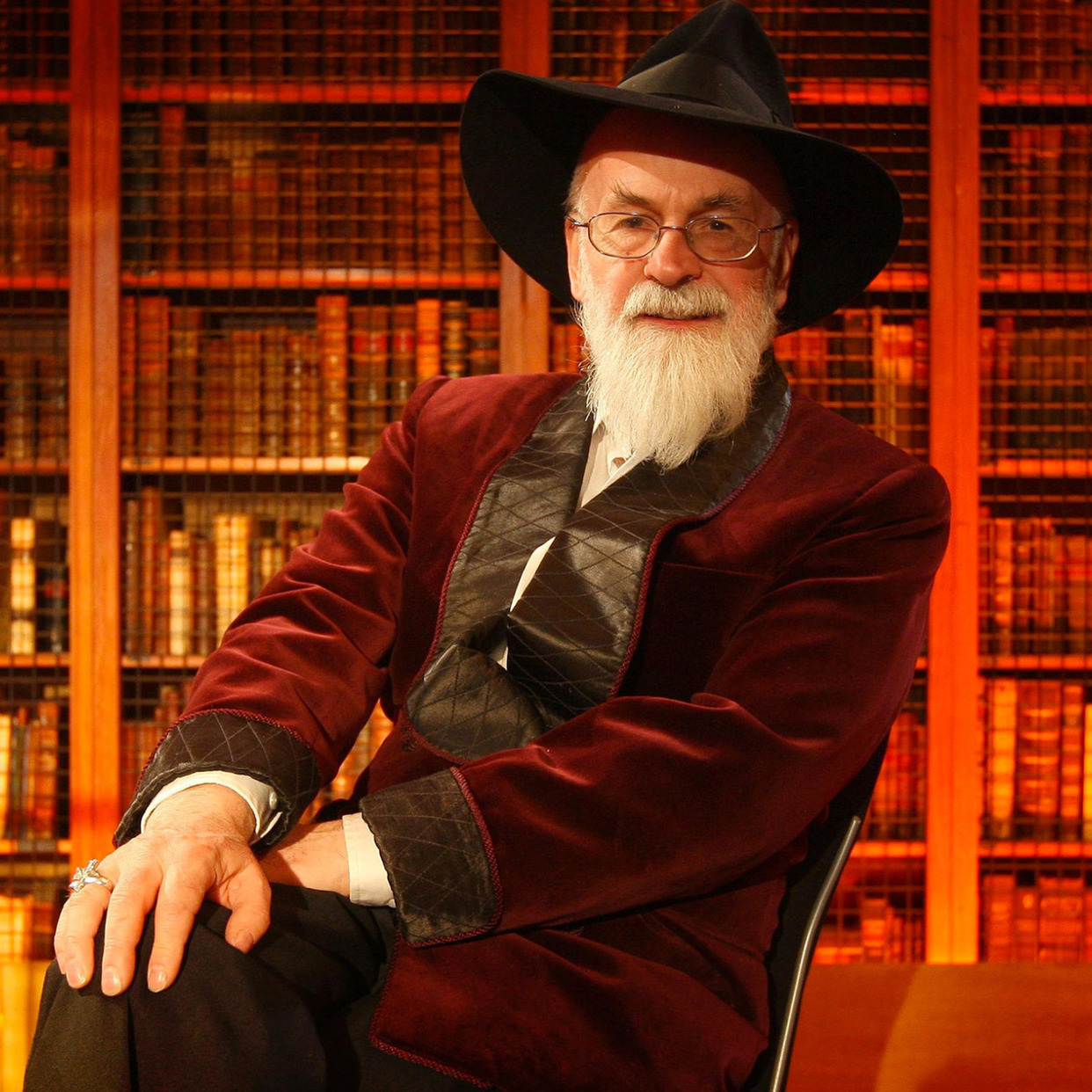 Terry Pratchett — British author, master of satirical fantasy and intellectual humor