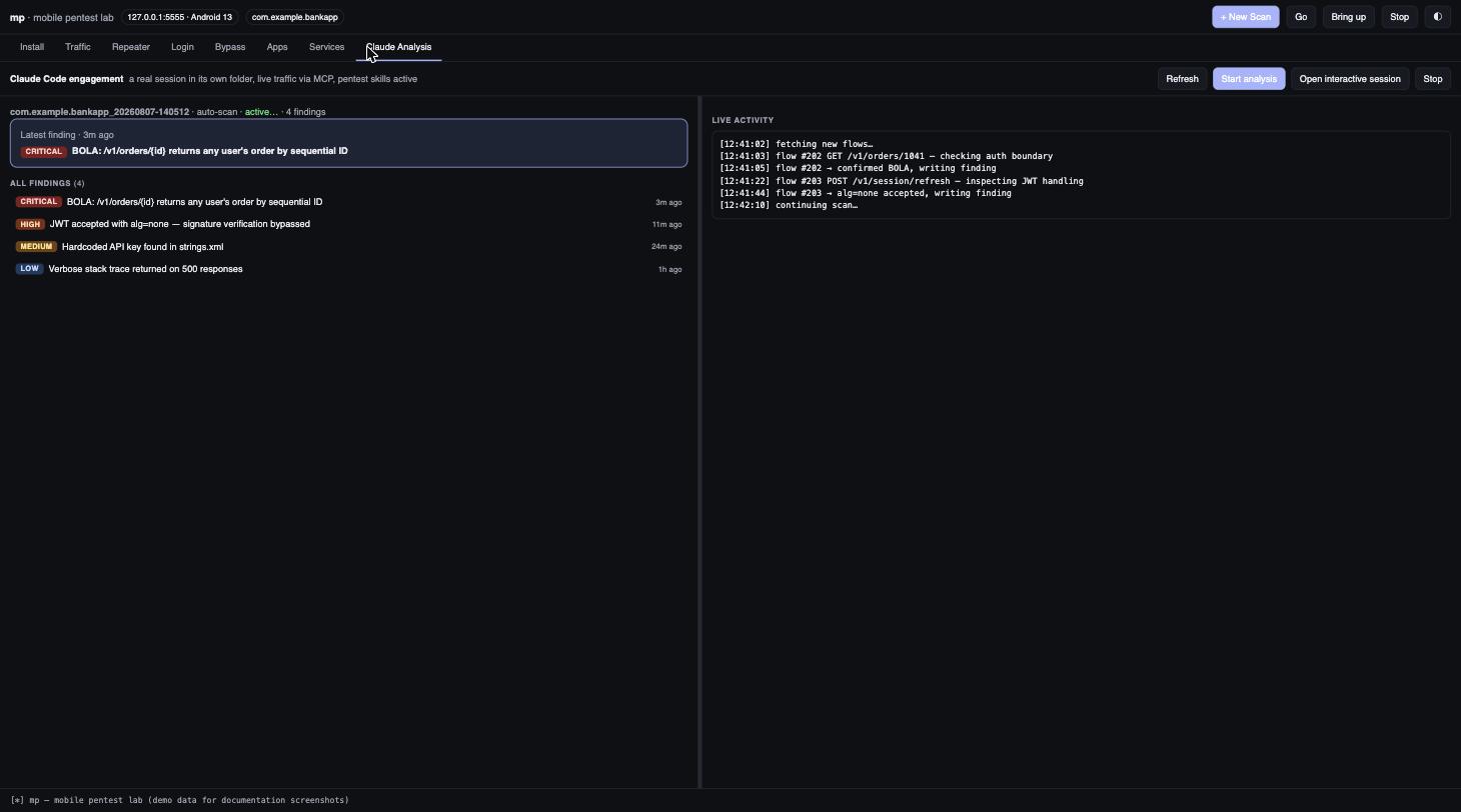 Claude Analysis tab
