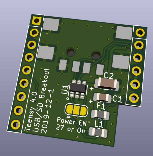 Teensy4 combo breakout, from the project README