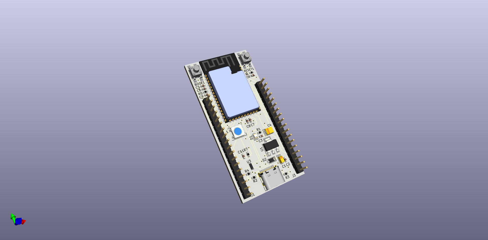 ESP32S2 DevBoard, from the project README