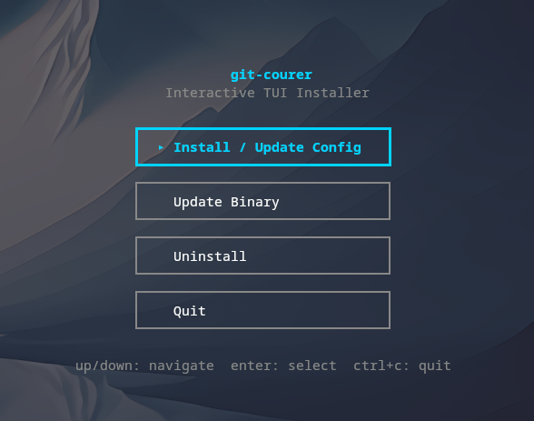 Interactive TUI