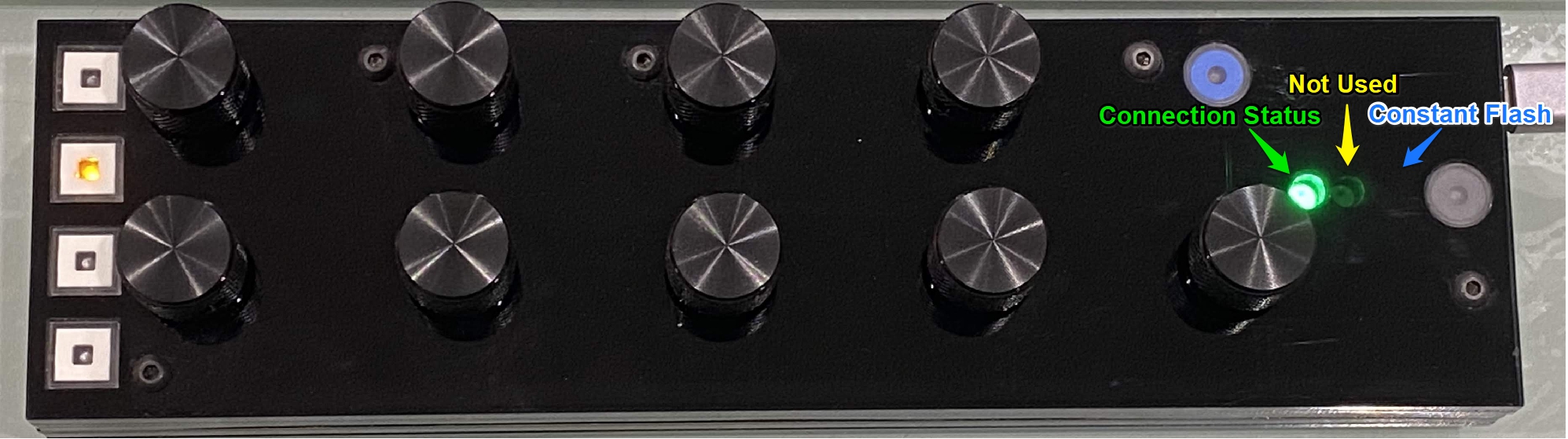 Encoder Status LED Functions