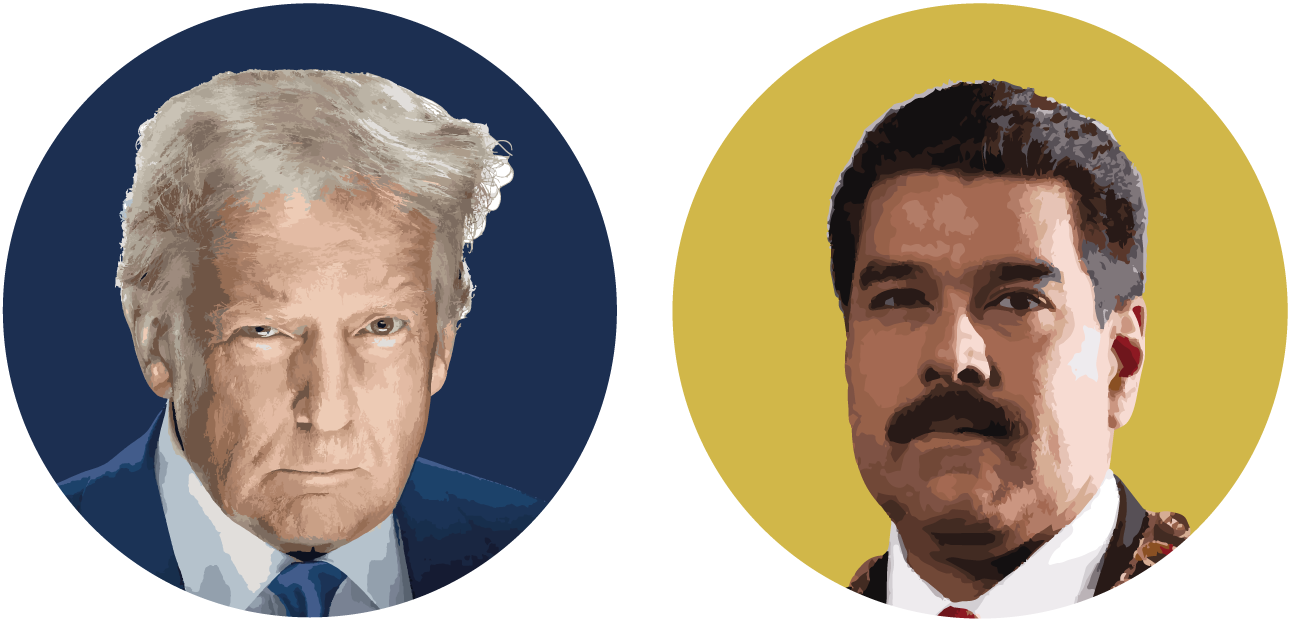 Trump et Maduro