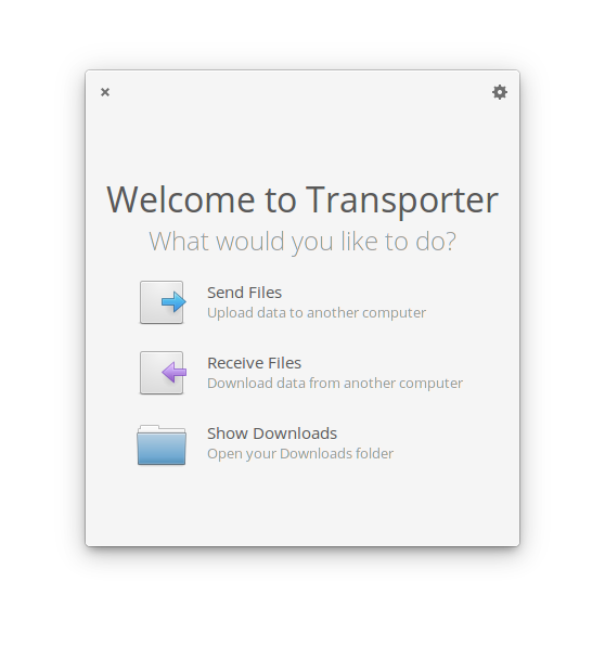 Transporter Screenshot