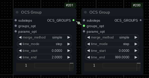 Group time filter example