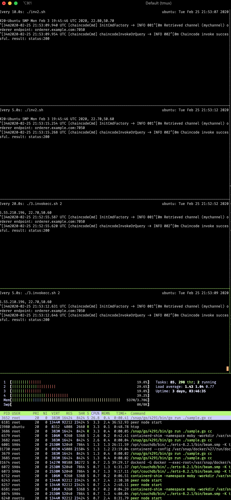 4 ssh connections 