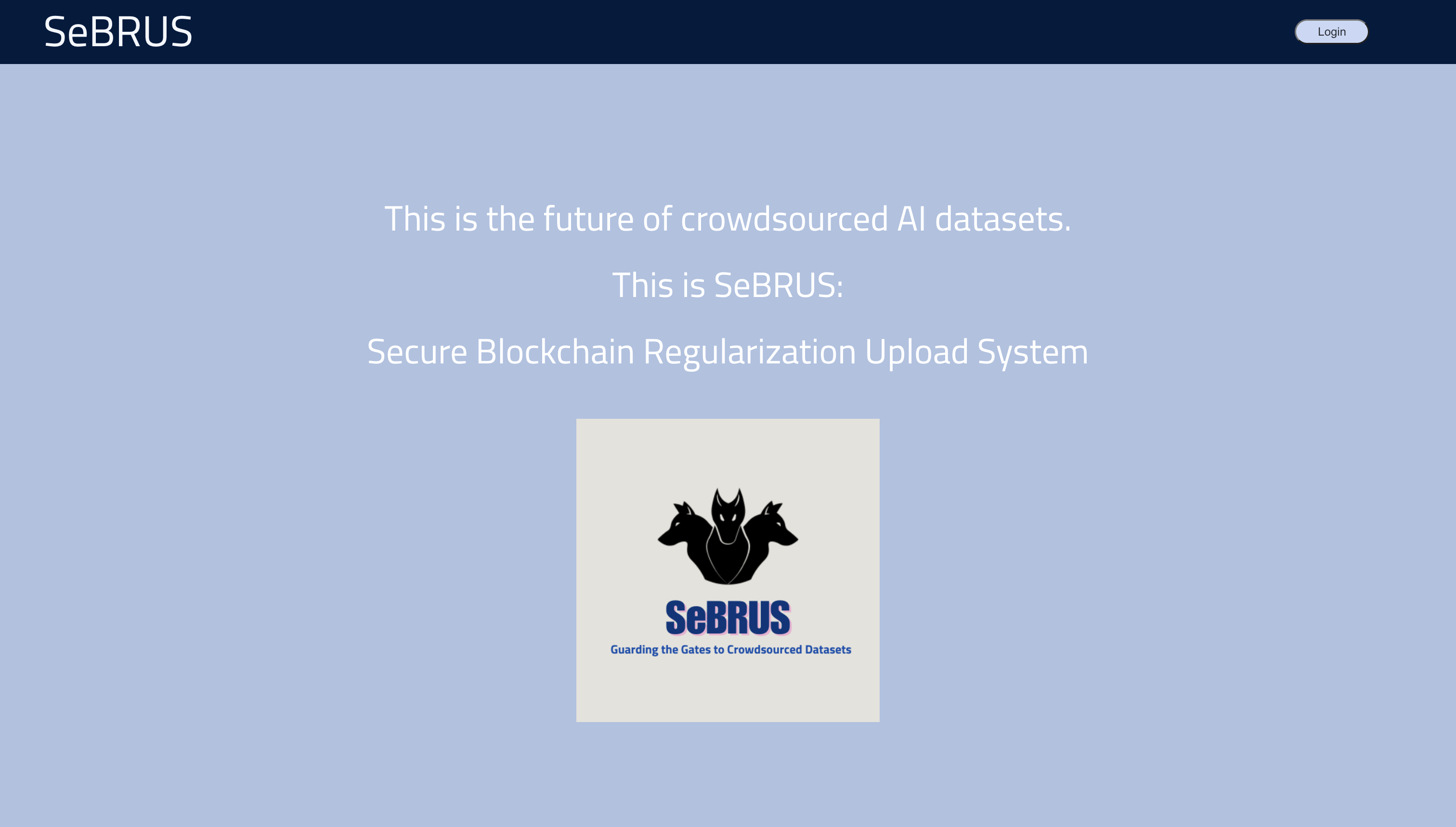 Home page for SeBRUS
