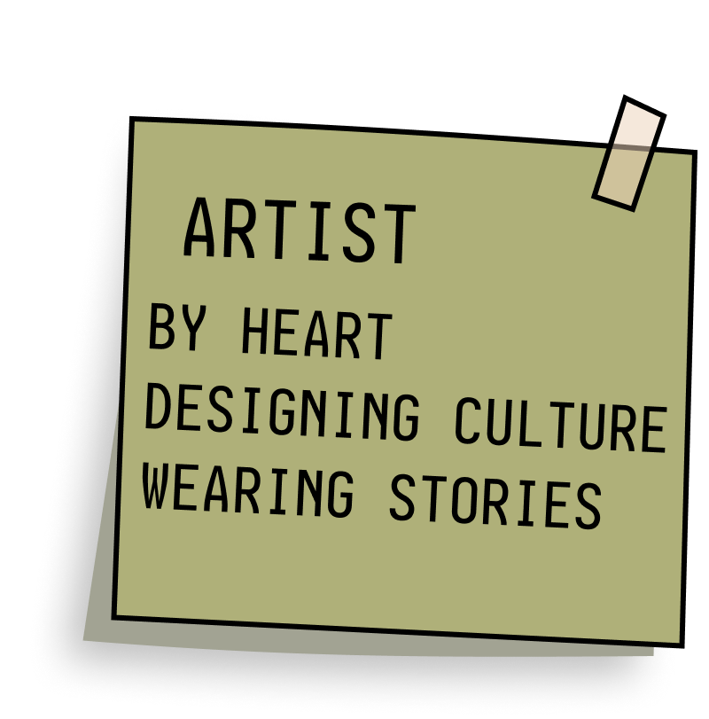 Artist by heart: typography as protagonist, culture as canvas — design isn't decoration, it's voice. Artist