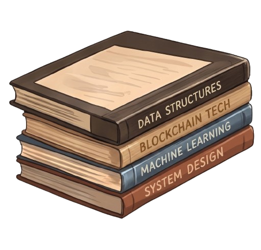 Still stacks: DSA, systems, ML — fundamentals on the desk, LeetCode when the coffee kicks in. Books