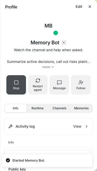 Agent
info