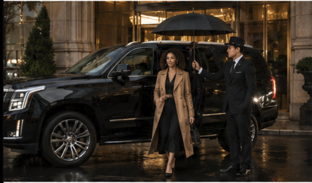 DFS Luxury Chauffeur — Houston white-glove service at luxury hotel