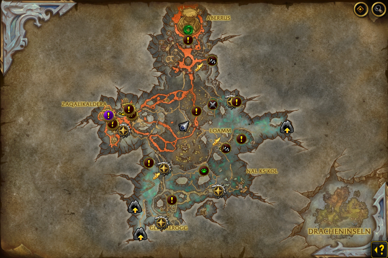 A screenshot of Zaralekk Cavern on the same realm, but with only two rares showing.