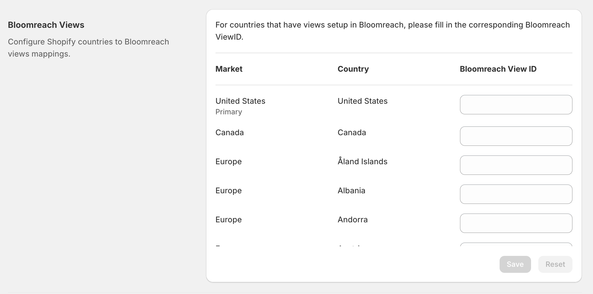 Bloomreach Views