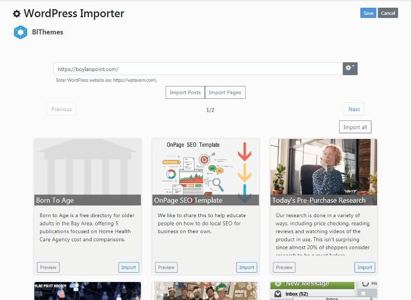 WordPress Importer - Plugins - Bludit CMS
