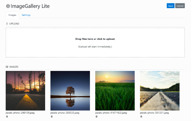 ImageGallery Lite - Plugins - Bludit CMS