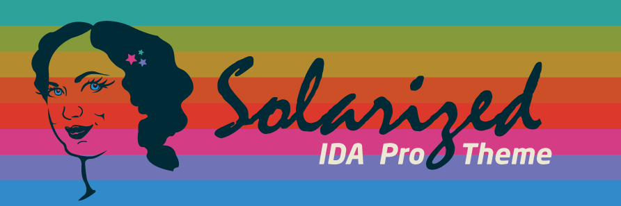 IDA Pro Solarized Theme