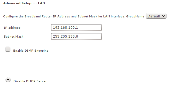 VMG1312-lan