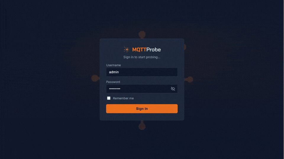 MQTTProbe 演示 — 连接到 broker,浏览 topic,并解码 Sparkplug B 消息